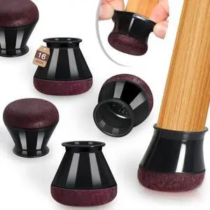 Chair Leg Floor Protectors Chair Sliders Floor Protector Rubber Chair Leg Protectors for Hardwood Floors Felt Furniture Pads Silicone Caps 16 Pack Black Square Chair Leg Floor Protectors Chair Sliders Floor Protector Rubber Chair Leg Protectors for Hardwood Floors Felt Furniture Pads Silicone Caps 16 Pack Black Square