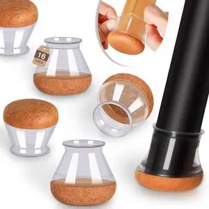 Chair Leg Floor Protectors Chair Sliders Floor Protector Rubber Chair Leg Protectors for Hardwood Floors Felt Furniture Pads Silicone Caps 16 Pack Black Square Chair Leg Floor Protectors Chair Sliders Floor Protector Rubber Chair Leg Protectors for Hardwood Floors Felt Furniture Pads Silicone Caps 16 Pack Black Square