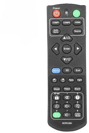 RCP01051 Remote Control For ViewSonic Projector PJD5150 PJD5151 PJD5153 PJD5155 PJD5250 PJD5253 PJD5255 XY-7080 VS15903 VS15906 RCP01051 Remote Control For ViewSonic Projector PJD5150 PJD5151 PJD5153 PJD5155 PJD5250 PJD5253 PJD5255 XY-7080 VS15903 VS15906