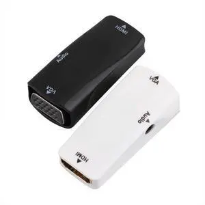 HD female to VGA Converter Adapter 1080P With Audio Cable For PC TV HD female to VGA Converter Adapter 1080P With Audio Cable For PC TV