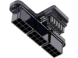 12VWR ATX3.0 PCI-E 5.0 Power Modular to Three ATX 8P Adapter for 4080 5090TI 16Pin 12+4P Graphics Card Down Angled 90 Degree 12VWR ATX3.0 PCI-E 5.0 Power Modular to Three ATX 8P Adapter for 4080 5090TI 16Pin 12+4P Graphics Card Down Angled 90 Degree