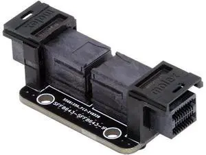 PCI-Express 4.0 Mini SAS HD SFF-8643 Female to SFF-8643 Female PCBA Coupler Adapter Extender PCI-Express 4.0 Mini SAS HD SFF-8643 Female to SFF-8643 Female PCBA Coupler Adapter Extender