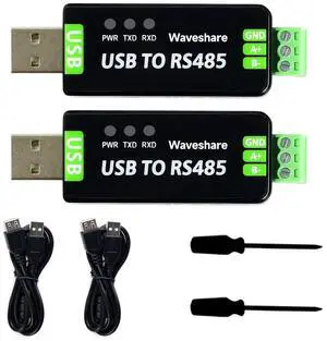 2PCS Industrial USB to RS485 Converter with Original FT232RL and SP485EEN Embedded Protection Circuits for Industrial Control Equipments and/or Applications 2PCS Industrial USB to RS485 Converter with Original FT232RL and SP485EEN Embedded Protection Circuits for Industrial Control Equipments and/or Applications