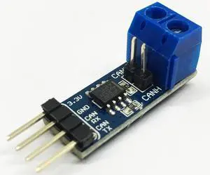 SN65HVD230 CAN Board Connecting MCUs to CAN Network Features ESD Protection Communication Evaluation Development Board 3.3V SN65HVD230 CAN Board Connecting MCUs to CAN Network Features ESD Protection Communication Evaluation Development Board 3.3V