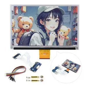 7.3inch 6-Color E-Paper Display Module, Compatible with Raspberry Pi 5/4B/3B/Zero/Zero W/Zero 2W/Pico/Pico W/Pico WH, Support Jetson Nano/Jetson Orin Nano 7.3inch 6-Color E-Paper Display Module, Compatible with Raspberry Pi 5/4B/3B/Zero/Zero W/Zero 2W/Pico/Pico W/Pico WH, Support Jetson Nano/Jetson Orin Nano
