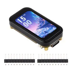 Waveshare ESP32-C6 1.47inch Touch Display Development Board, 172×320 Resolution, 262K Display Color, Supports Wi-Fi 6 / BLE 5, 160MHz RISC-V Processor Waveshare ESP32-C6 1.47inch Touch Display Development Board, 172×320 Resolution, 262K Display Color, Supports Wi-Fi 6 / BLE 5, 160MHz RISC-V Processor