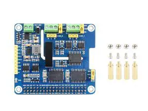 2-Channel Isolated CAN Bus Expansion HAT, Compatible with Raspberry Pi 5/4B/3B/Zero/Zero W/Zero 2W/Pico/Pico W/Pico WH, Dual Chips Solution, Built-in Multi Protections 2-Channel Isolated CAN Bus Expansion HAT, Compatible with Raspberry Pi 5/4B/3B/Zero/Zero W/Zero 2W/Pico/Pico W/Pico WH, Dual Chips Solution, Built-in Multi Protections