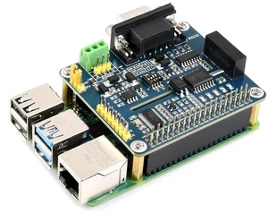 Isolated RS485 RS232 Expansion HAT, Compatible with 5/4B/3B/Zero/Zero W/Zero 2W/Pico/Pico W/Pico WH, SPI Control, Onboard Protection Circuits Isolated RS485 RS232 Expansion HAT, Compatible with 5/4B/3B/Zero/Zero W/Zero 2W/Pico/Pico W/Pico WH, SPI Control, Onboard Protection Circuits