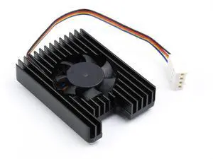 Cooling Fan for Raspberry Pi Compute Module 4 CM4, All-in-one Heatsink, PWM Speed Adjustable, 8000±10% RPM, Low Noise, with Thermal Tapes Cooling Fan for Raspberry Pi Compute Module 4 CM4, All-in-one Heatsink, PWM Speed Adjustable, 8000±10% RPM, Low Noise, with Thermal Tapes
