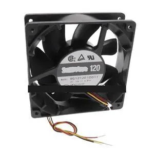 9G1212E1D011 12VDC Fan 119X119X38mm 7.32W 3wire 3100RPM 9G1212E1D011 12VDC Fan 119X119X38mm 7.32W 3wire 3100RPM