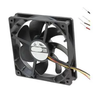 9S1212P4M01 12VDC Fan 119X119X25mm 1.56W 4wire 1850RPM 9S1212P4M01 12VDC Fan 119X119X25mm 1.56W 4wire 1850RPM