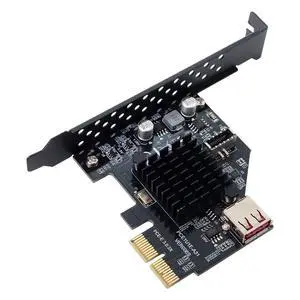 USB 3.1 Front Panel Socket USB 2.0 to PCI-E Express Card Adapter for Motherboard USB 3.1 Front Panel Socket USB 2.0 to PCI-E Express Card Adapter for Motherboard