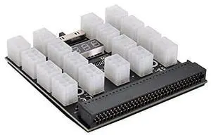 1200W Server PSU Power Supply Breakout Board Adapter with 17 Ports ATX 6 Pin for DPS-800GB 1200FB 1200QB 1200W Server PSU Power Supply Breakout Board Adapter with 17 Ports ATX 6 Pin for DPS-800GB 1200FB 1200QB