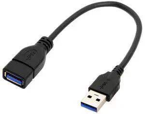 8.66 Inch USB 3.0 Extension Short Cable,USB 3.0 Male to Female Extension Data Cable for Laptop, Keyboard, Mouse, Flash Drive, Printer 8.66 Inch USB 3.0 Extension Short Cable,USB 3.0 Male to Female Extension Data Cable for Laptop, Keyboard, Mouse, Flash Drive, Printer