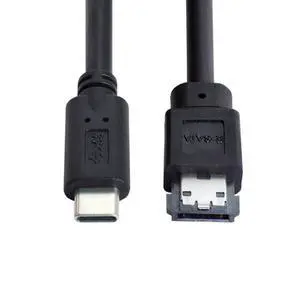 USB-C Type-C to Power Over eSATA DC5V Adapter USB3.0 to HDD/SSD/ODD eSATAp Converter USB-C Type-C to Power Over eSATA DC5V Adapter USB3.0 to HDD/SSD/ODD eSATAp Converter