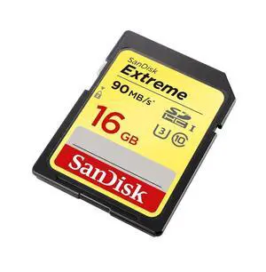 16GB Extreme SDHC UHS-I Memory Card - 90MB/s, C10, U3, V30, 4K UHD, SD Card - SDSDXNE-016G-GNCIN 16GB Extreme SDHC UHS-I Memory Card - 90MB/s, C10, U3, V30, 4K UHD, SD Card - SDSDXNE-016G-GNCIN