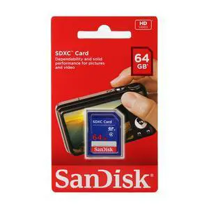 64 GB Class 4 SDXC Flash Memory Card (SDSDB-064G-B35) 64 GB Class 4 SDXC Flash Memory Card (SDSDB-064G-B35)