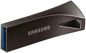 BAR Plus 3.1 USB Flash Drive, 128GB, 400MB/s, Rugged Metal Casing, Storage Expansion for Photos, Videos, Music, Files, MUF-128BE4/AM, Titan Grey BAR Plus 3.1 USB Flash Drive, 128GB, 400MB/s, Rugged Metal Casing, Storage Expansion for Photos, Videos, Music, Files, MUF-128BE4/AM, Titan Grey