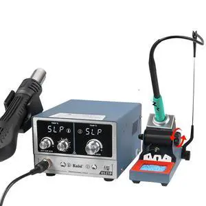 8521P 2-in-1 Soldering Station 800W Hot air Station C210/C245/C115 Soldering Iron for BGA Soldering Repair(8521P-210-3Tips) 8521P 2-in-1 Soldering Station 800W Hot air Station C210/C245/C115 Soldering Iron for BGA Soldering Repair(8521P-210-3Tips)