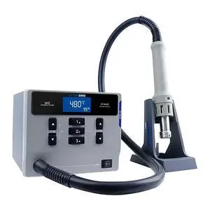 ST-862D Hot Air Gun Soldering Station Lead-Free Intelligent Digital Display 1000W Rework Station for Phone PCB Chip Repair ST-862D Hot Air Gun Soldering Station Lead-Free Intelligent Digital Display 1000W Rework Station for Phone PCB Chip Repair