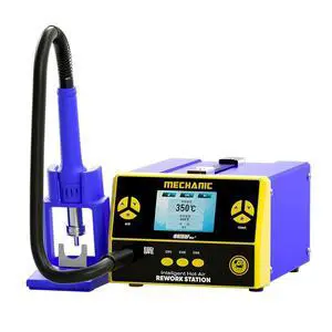Rework Hot Air Gun MECHANIC 861DW Max+ for Phone Motherboard Repair 1000W Soldering Station PCB Welding Desoldering Tool Rework Hot Air Gun MECHANIC 861DW Max+ for Phone Motherboard Repair 1000W Soldering Station PCB Welding Desoldering Tool