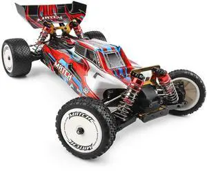 XKS 104001 RC Car 45km/h High Speed Racing Car 1/10 2.4GHz RC Buggy 4WD Racing Off-Road Drift Car (104001 1 * 2200mAH) XKS 104001 RC Car 45km/h High Speed Racing Car 1/10 2.4GHz RC Buggy 4WD Racing Off-Road Drift Car (104001 1 * 2200mAH)