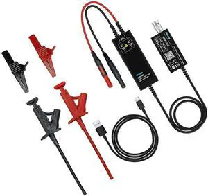 Oscilloscope HV Probe MDP Series MDP700 100Mhz High Voltage Differential Probe BNC Interface Dual Range Selection Quick Zero USB Power Supply(MDP700) Oscilloscope HV Probe MDP Series MDP700 100Mhz High Voltage Differential Probe BNC Interface Dual Range Selection Quick Zero USB Power Supply(MDP700)