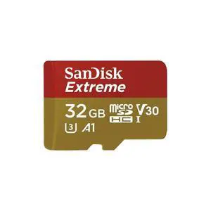32GB SanDisk Extreme MicroSD Memory Card Bundle with SanDisk Adapter and MicroSD Reader for GoPro Cameras, Drones, and Smartphones 32GB SanDisk Extreme MicroSD Memory Card Bundle with SanDisk Adapter and MicroSD Reader for GoPro Cameras, Drones, and Smartphones