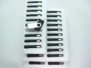 50 4GB Flash Drive - Bulk Pack - USB 2.0 Swivel Design in Black 50 4GB Flash Drive - Bulk Pack - USB 2.0 Swivel Design in Black