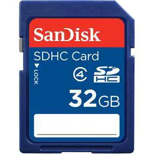 SanDisk 32GB SDHC Flash Memory Card (SDSDB-032G-B35) (Label May Change) SanDisk 32GB SDHC Flash Memory Card (SDSDB-032G-B35) (Label May Change)