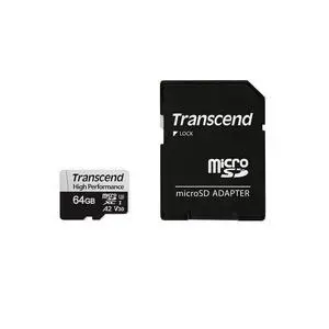 TS64GUSD330S 64GB UHS-I U3 Micro SD Memory Card TS64GUSD330S 64GB UHS-I U3 Micro SD Memory Card