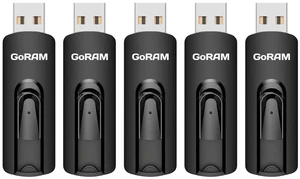 Slider 32GB USB 3.0 Retractable Flash Drive 140MB/s Read Speeds Bulk Packaging (Pack of 5) Slider 32GB USB 3.0 Retractable Flash Drive 140MB/s Read Speeds Bulk Packaging (Pack of 5)