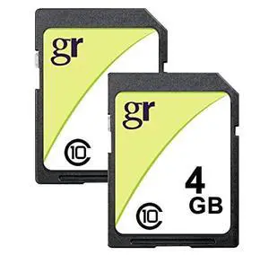 4GB SDHC Class 10 Flash Memory SD Camera Card (2 Pack) 4GB SDHC Class 10 Flash Memory SD Camera Card (2 Pack)