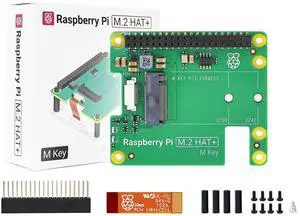 Raspberry Pi5 M.2 HAT+ PCIE Expand Board Supports NVMe Protocol SSD, High-Speed Reading/Writing (Standard Kit) Raspberry Pi5 M.2 HAT+ PCIE Expand Board Supports NVMe Protocol SSD, High-Speed Reading/Writing (Standard Kit)