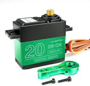 Digital Servo High Torque Servo Motor Full Metal Gear for RC Model DIY Waterproof Control Angle 180° DS3218MG (20kg servo) Digital Servo High Torque Servo Motor Full Metal Gear for RC Model DIY Waterproof Control Angle 180° DS3218MG (20kg servo)