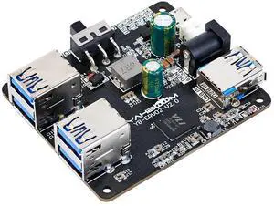 4 Port USB 3.0 Hub for Raspberry Pi Jetson Nano ROS Robot, Compatible with USB 3.0/2.0/1.1 Driver-Free Plug&Play, Onboard External USB-A5V (Micro-USB)9~24V Power Port, for High-Power Device 4 Port USB 3.0 Hub for Raspberry Pi Jetson Nano ROS Robot, Compatible with USB 3.0/2.0/1.1 Driver-Free Plug&Play, Onboard External USB-A5V (Micro-USB)9~24V Power Port, for High-Power Device