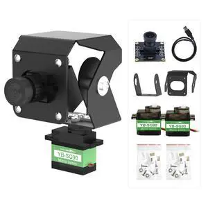 1MP 2DOF Camera Electric PTZ Smart Car Robot 2D Servo Bracket USB RaspberryPi (2DOF 1MP Basic) 1MP 2DOF Camera Electric PTZ Smart Car Robot 2D Servo Bracket USB RaspberryPi (2DOF 1MP Basic)