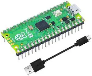 Raspberry Pi Pico 2 RP2350 Microcontroller Board - Dual-Core 150MHz Microcontroller with 520KB RAM,4MB Flash,USB Drag-and-Drop Programming,26 GPIO Raspberry Pi Pico 2 RP2350 Microcontroller Board - Dual-Core 150MHz Microcontroller with 520KB RAM,4MB Flash,USB Drag-and-Drop Programming,26 GPIO