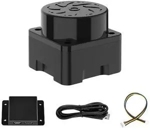 Lidar Range Sensor Supports 360 ° Scanning Detection, Compatible with ROS 1/2,Raspberry Pi,Jetson/RDK Series Robots to Realize Lidar Mapping Navigation (25M) Lidar Range Sensor Supports 360 ° Scanning Detection, Compatible with ROS 1/2,Raspberry Pi,Jetson/RDK Series Robots to Realize Lidar Mapping Navigation (25M)