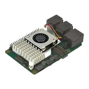 Raspberry Pi 5 Active Cooler Heatsinks for Pi5 Raspberry Pi Official Intelligent Cooling PWM Fan Case and Acrylic Case for Pi 5 (pi5 Active Cooler) Raspberry Pi 5 Active Cooler Heatsinks for Pi5 Raspberry Pi Official Intelligent Cooling PWM Fan Case and Acrylic Case for Pi 5 (pi5 Active Cooler)