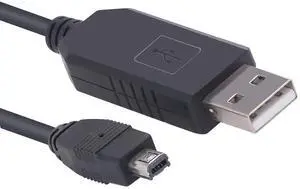 USB Programming Cable Compatible with Uniden Bearcat BC296D UBC3300XLT, USB to RS232 Mini 4P Serial Cable USB Programming Cable Compatible with Uniden Bearcat BC296D UBC3300XLT, USB to RS232 Mini 4P Serial Cable