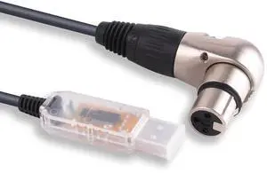 Stage Lighting Equipment Coniy for SGM Freestyler Downloadtroller Cable DMX Control Cable USB RS485 XLR DMX512 Cable (5mtr) Stage Lighting Equipment Coniy for SGM Freestyler Downloadtroller Cable DMX Control Cable USB RS485 XLR DMX512 Cable (5mtr)