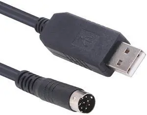 USB Programming Cable for Yaesu Cat 8 Pin Compatible with CT-62 FT-100 FT817 FT-857 FT-897 FT8-817ND FT-857D FT897D USB Programming Cable for Yaesu Cat 8 Pin Compatible with CT-62 FT-100 FT817 FT-857 FT-897 FT8-817ND FT-857D FT897D