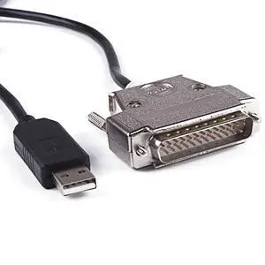 USB to RS232 DB25 Serial Adapter Cable for Fanuc CNC DNCLINK Configuration Copy Setting (6ft) USB to RS232 DB25 Serial Adapter Cable for Fanuc CNC DNCLINK Configuration Copy Setting (6ft)