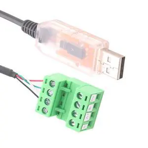 USB to RS485 485 Serial Module Communication Converter Adapter Cable Screw Terminal USB to RS485 485 Serial Module Communication Converter Adapter Cable Screw Terminal