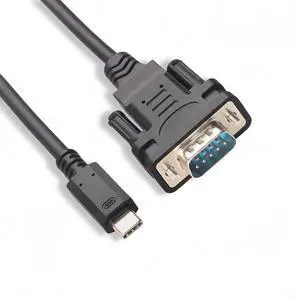 USB Type C USBC Typec to RS232 Serial Cable Converter PDA DB9 Male 9 Pin Cable Adapter for Win 11 10 7 8.1 6ft USB Type C USBC Typec to RS232 Serial Cable Converter PDA DB9 Male 9 Pin Cable Adapter for Win 11 10 7 8.1 6ft