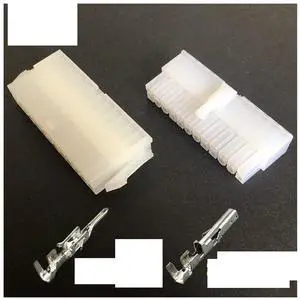 5557/5559 automobile harness connector 4.2mm6/8/10/12-24 pin computer power cable male and female terminal double row Plug Kit(24p,5sets) 5557/5559 automobile harness connector 4.2mm6/8/10/12-24 pin computer power cable male and female terminal double row Plug Kit(24p,5sets)