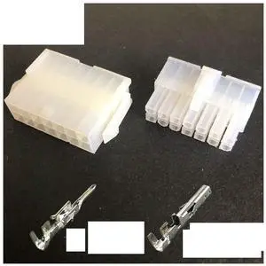 5557/5559 automobile harness connector 4.2mm6/8/10/12-24 pin computer power cable male and female terminal double row Plug Kit(14p,10sets) 5557/5559 automobile harness connector 4.2mm6/8/10/12-24 pin computer power cable male and female terminal double row Plug Kit(14p,10sets)