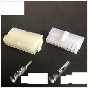 5557/5559 automobile harness connector 4.2mm6/8/10/12-24 pin computer power cable male and female terminal double row Plug Kit(20p,5sets) 5557/5559 automobile harness connector 4.2mm6/8/10/12-24 pin computer power cable male and female terminal double row Plug Kit(20p,5sets)