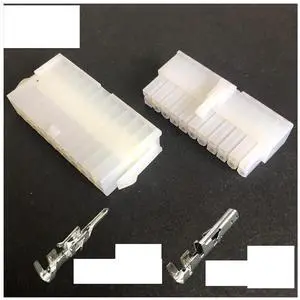 5557/5559 automobile harness connector 4.2mm6/8/10/12-24 pin computer power cable male and female terminal double row Plug Kit(22p,5sets) 5557/5559 automobile harness connector 4.2mm6/8/10/12-24 pin computer power cable male and female terminal double row Plug Kit(22p,5sets)